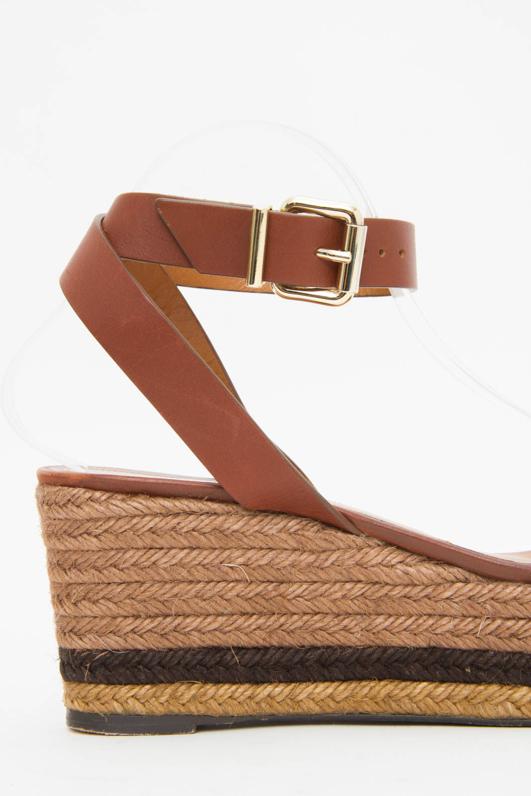 LEATHER ESPADRILLES