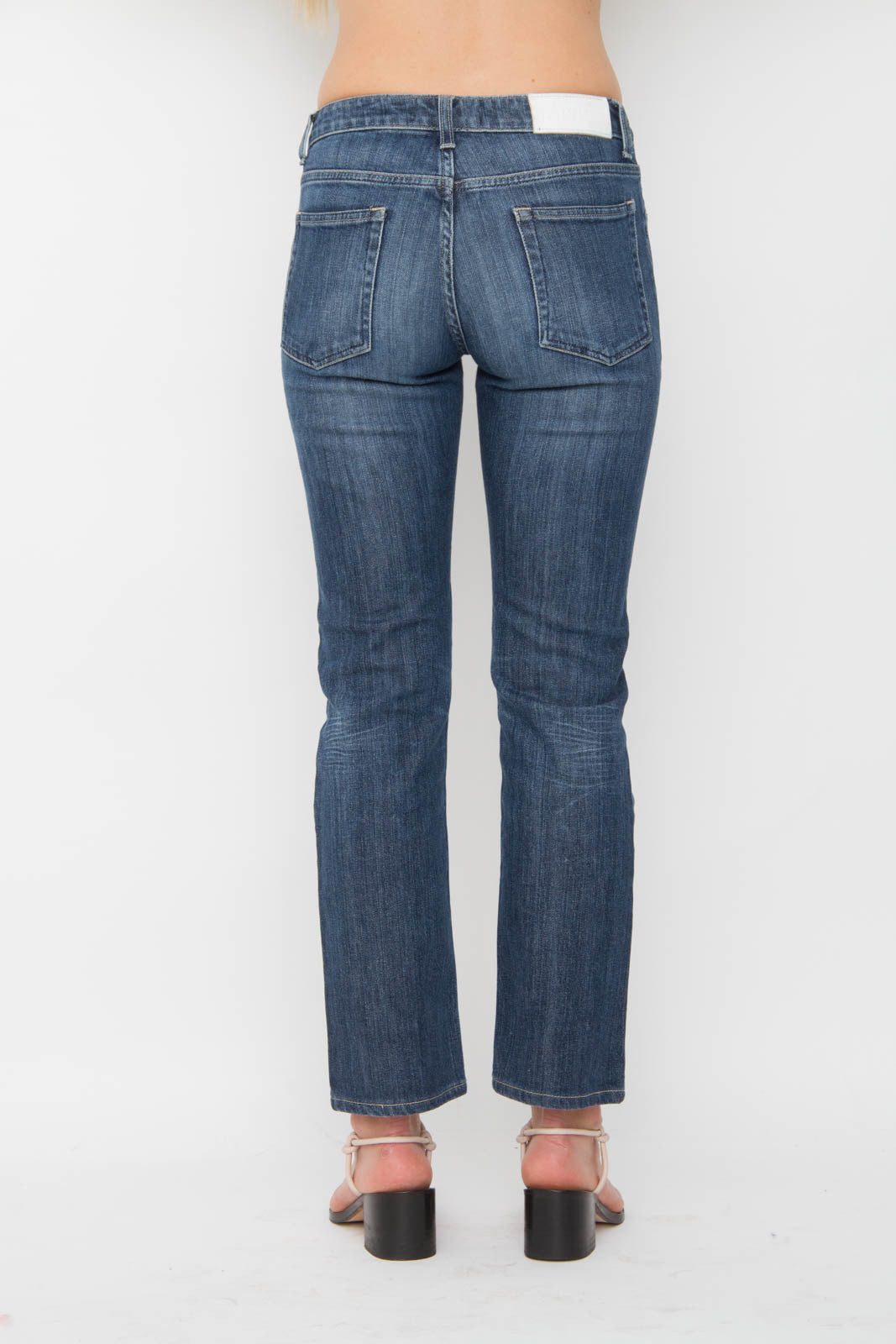 STRAIGHT LEG HEP JEANS
