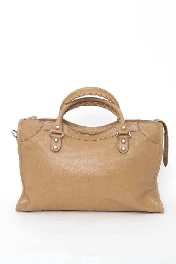 GIANT CITY BEIGE PURSE