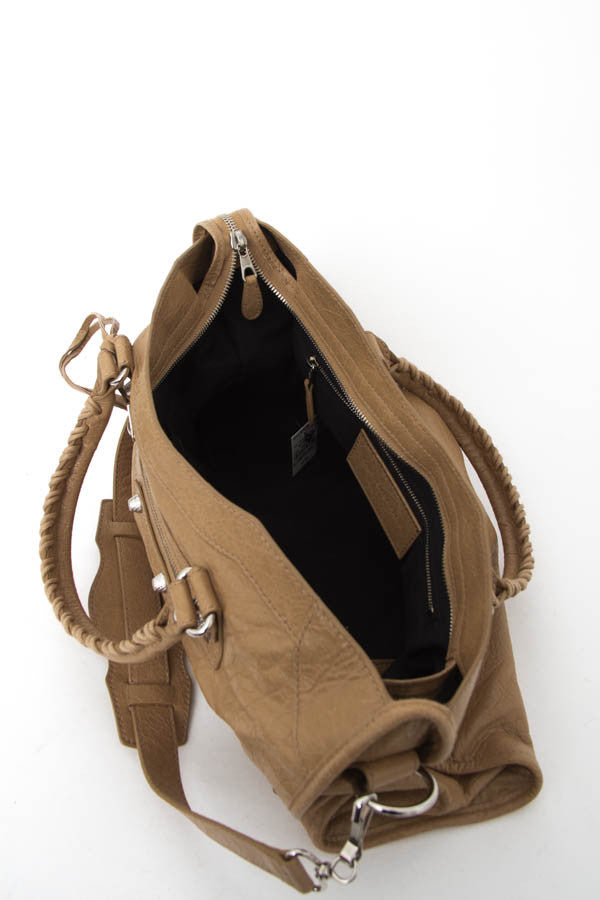 GIANT CITY BEIGE PURSE