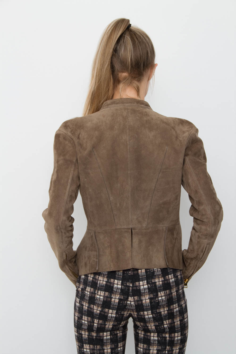 TAUPE SUEDE JACKET