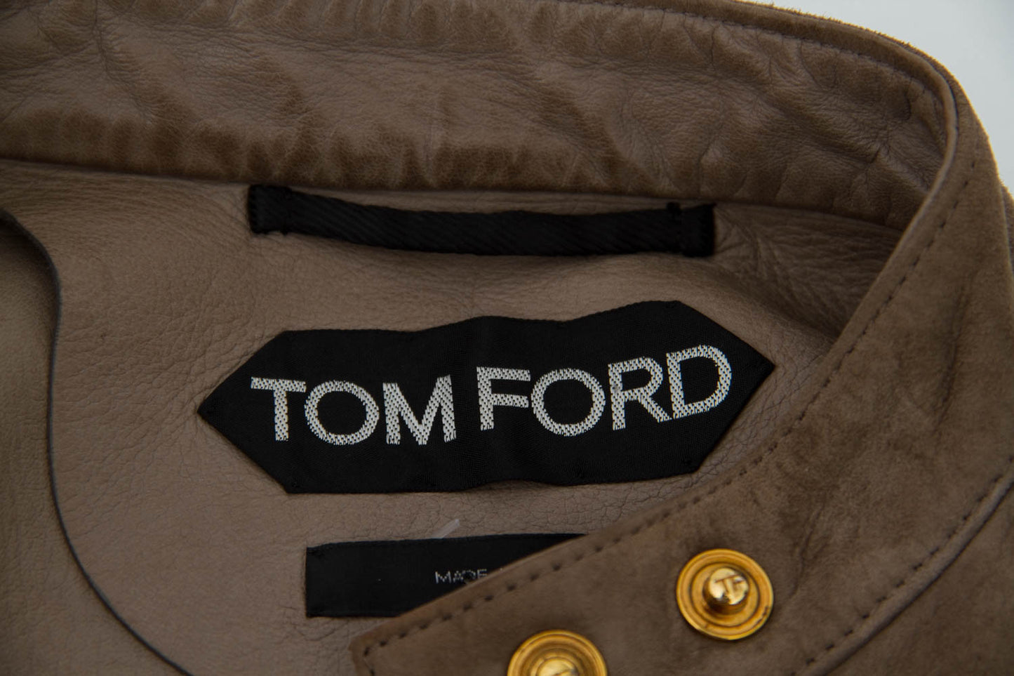 TAUPE SUEDE JACKET