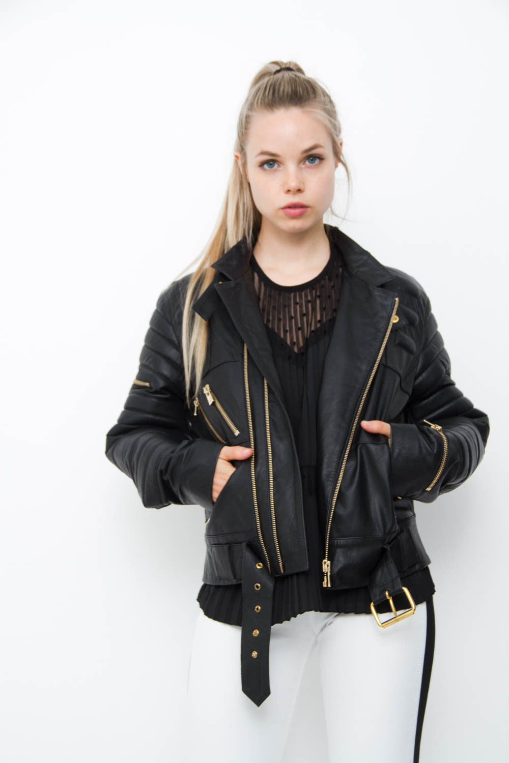 PADDED MOTO JACKET