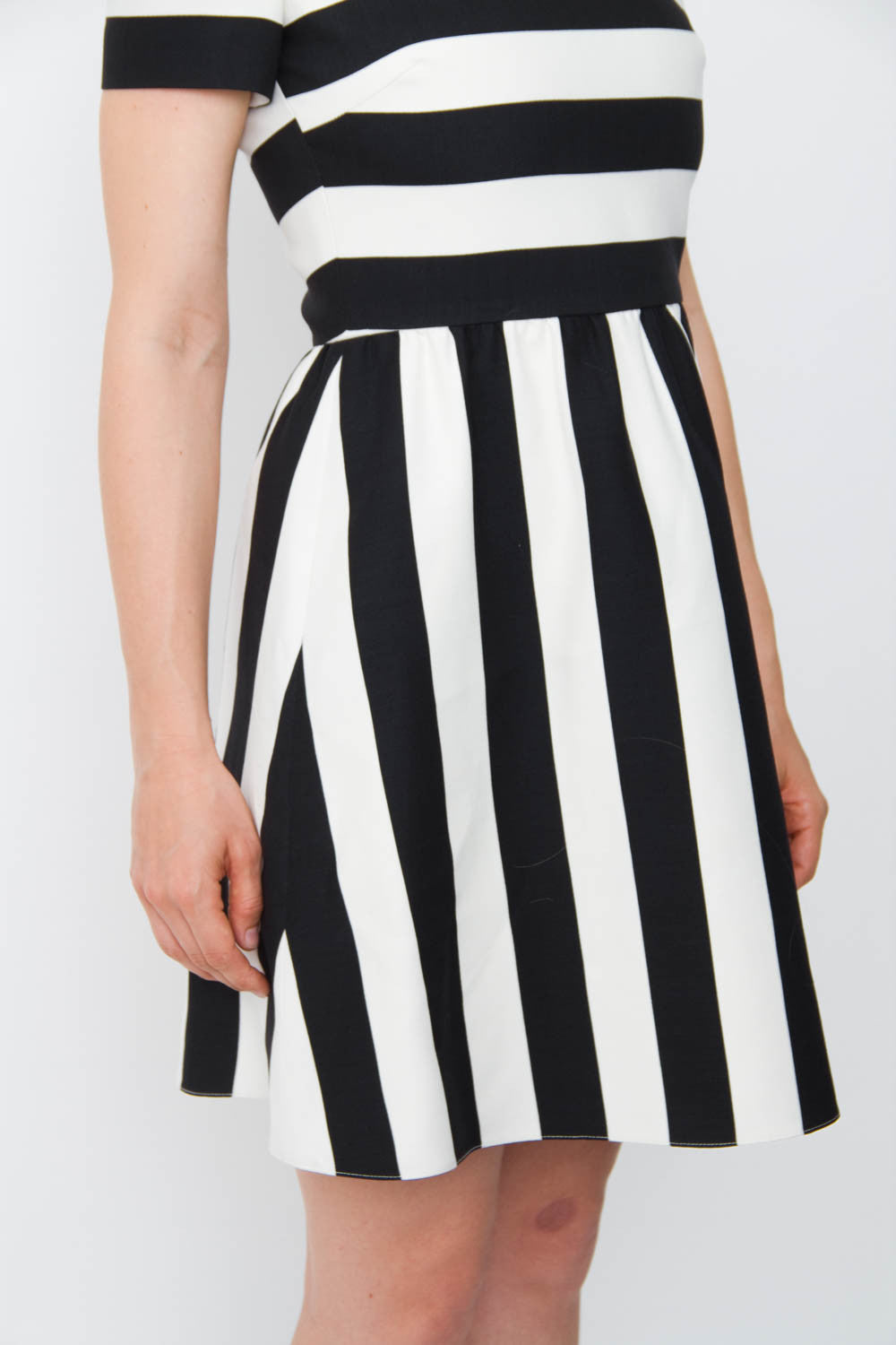 STRIPE COCKTAIL DRESS