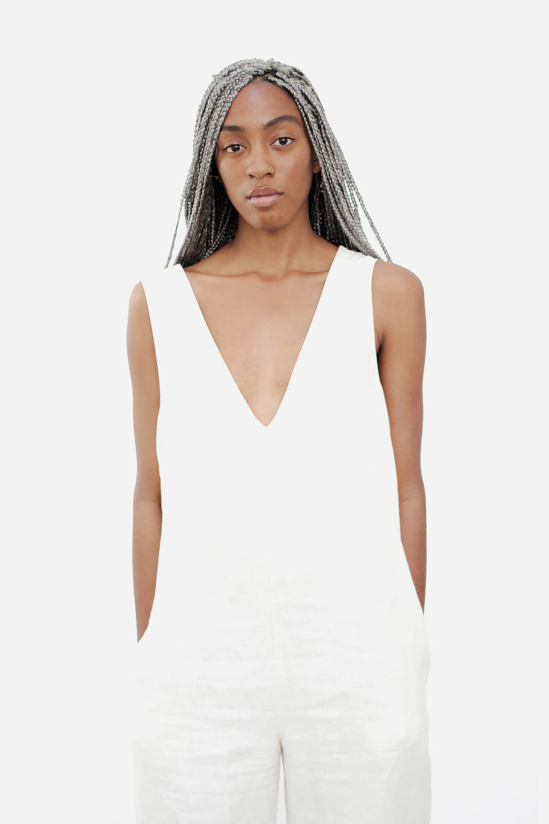 LINEN JUMPSUIT