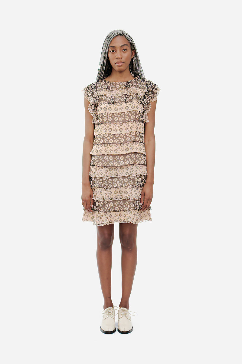 VINTAGE TIERED DRESS
