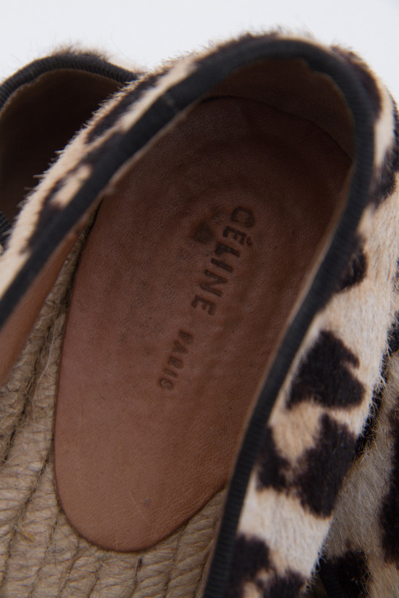 PONYHAIR ESPADRILLES