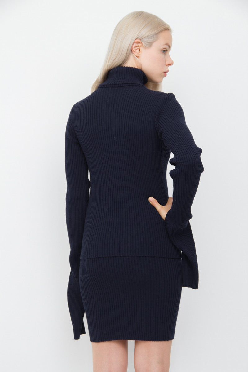 LA JUPE EN MAILLE SKIRT