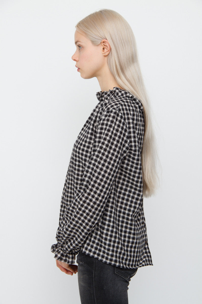GINGHAM TOP
