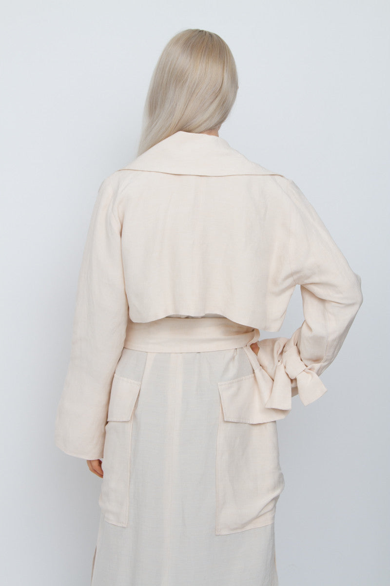 VERNA LINEN TRENCH