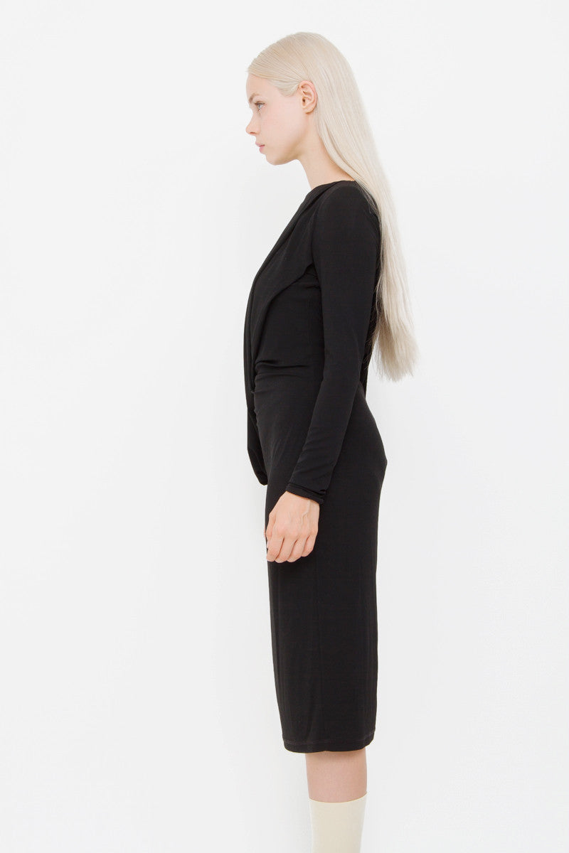 DRAPED DRESS