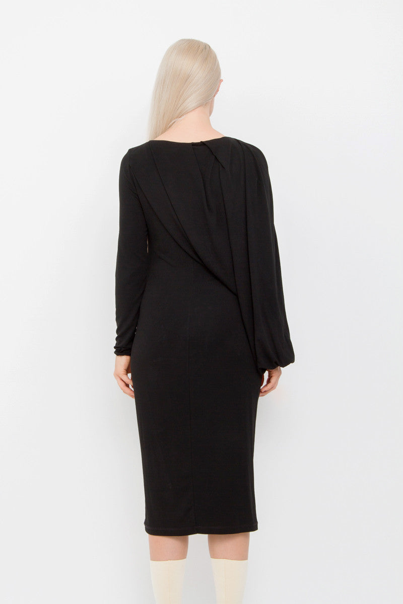DRAPED DRESS