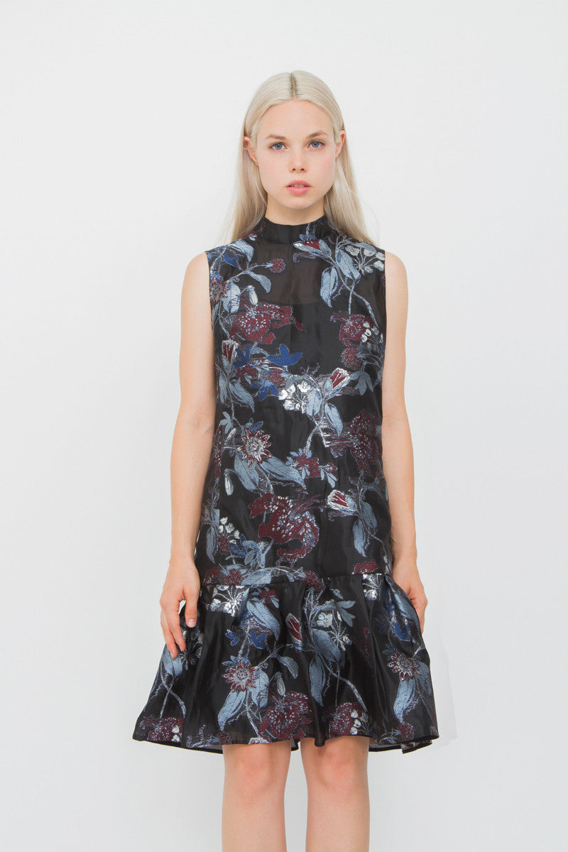DROP WAIST DRESS