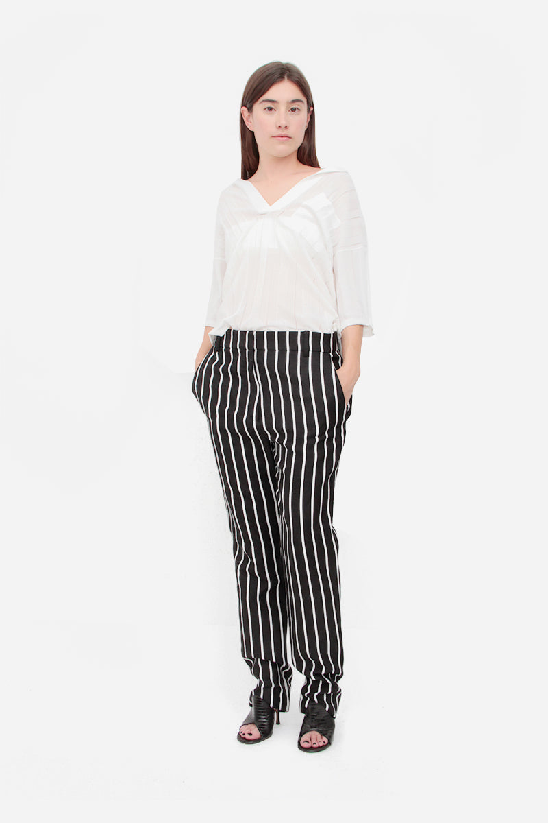 BENNAT GAUZE POLO TOP