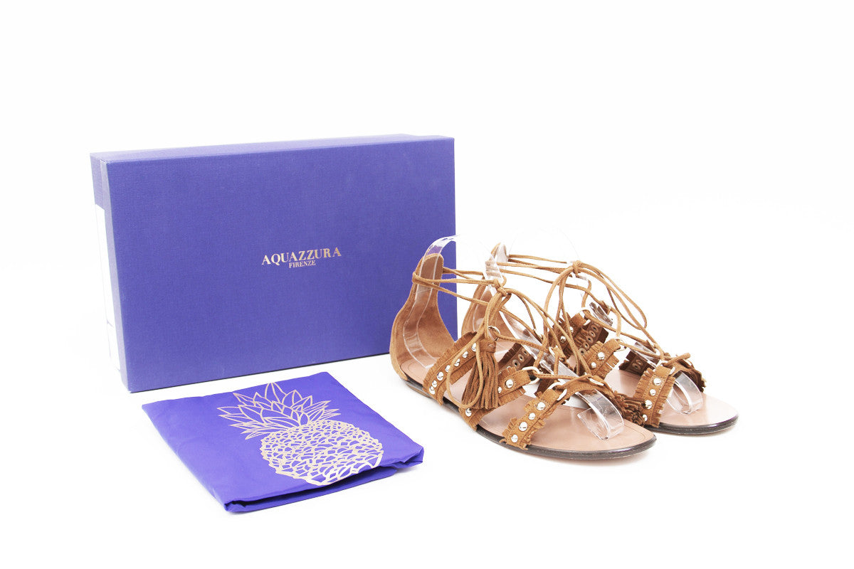 TULUM COGNAC SANDALS
