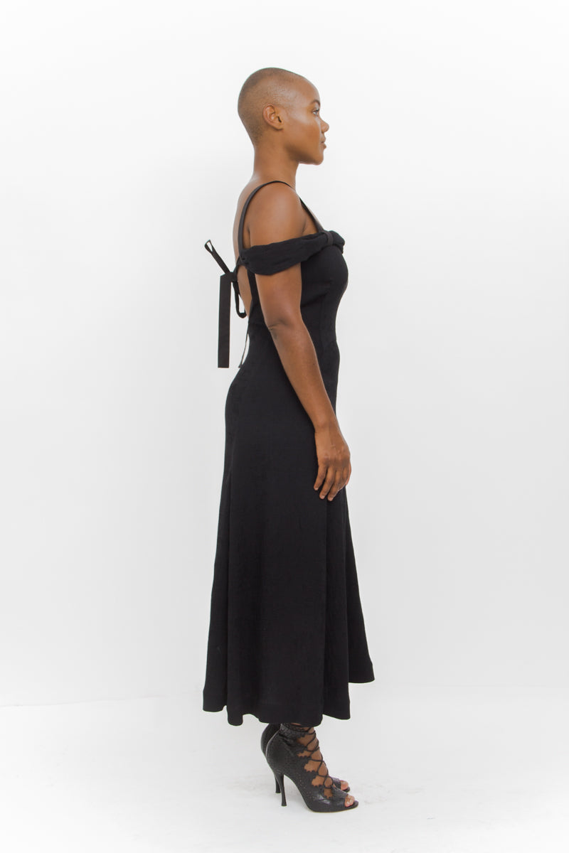 LARA PINTUCKED DRESS