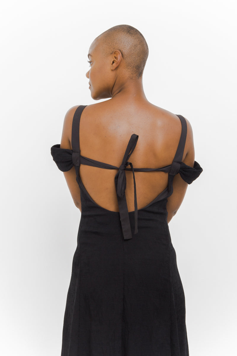 LARA PINTUCKED DRESS