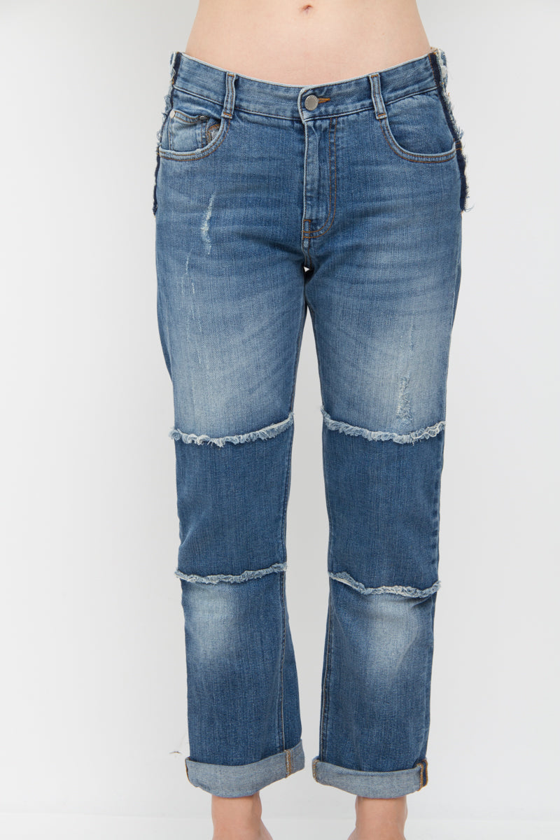 PATCHWORK JEANS