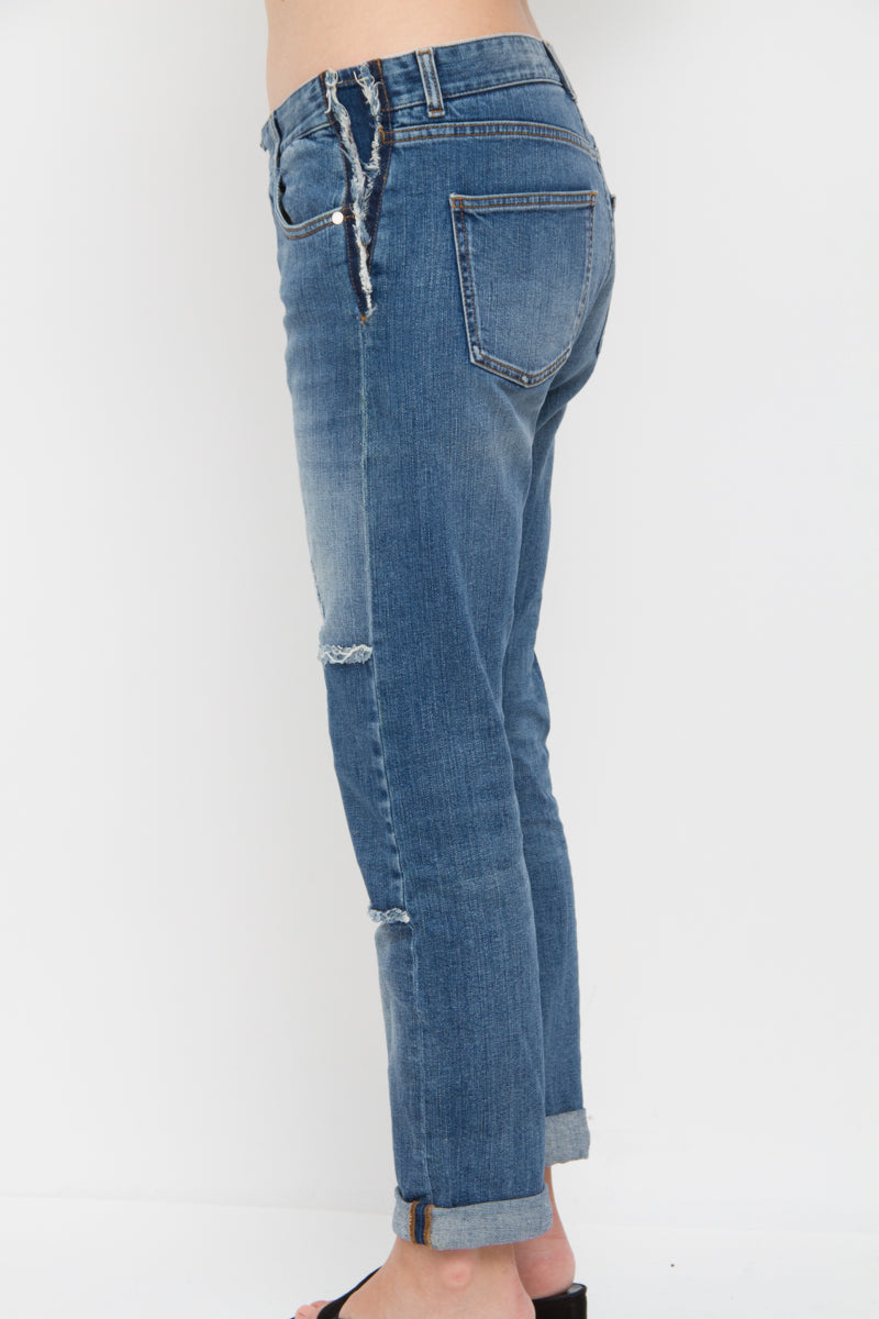 PATCHWORK JEANS