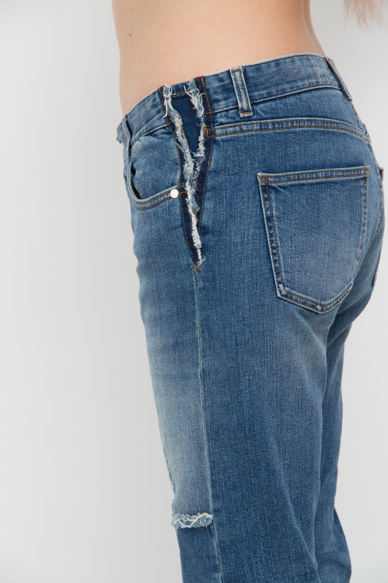 PATCHWORK JEANS
