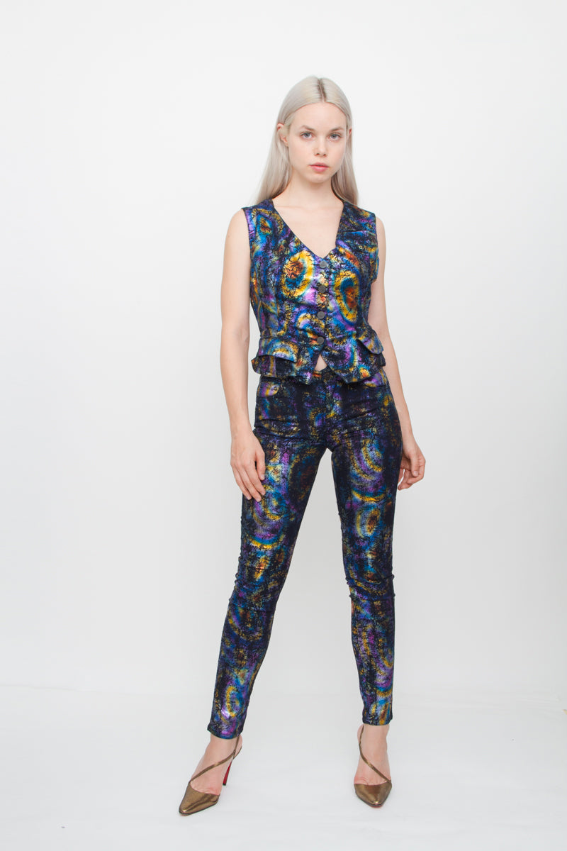 HOLOGRAM PANT SUIT