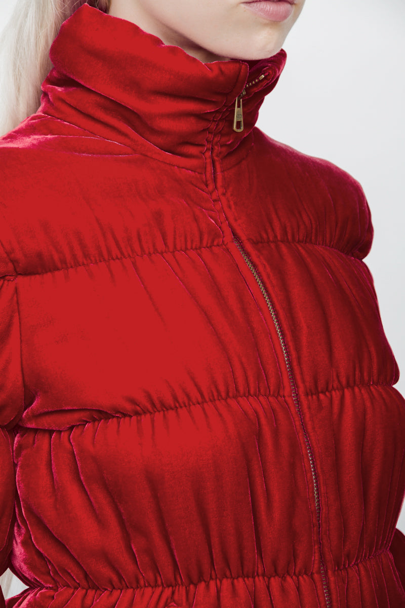 VELVET PUFFER