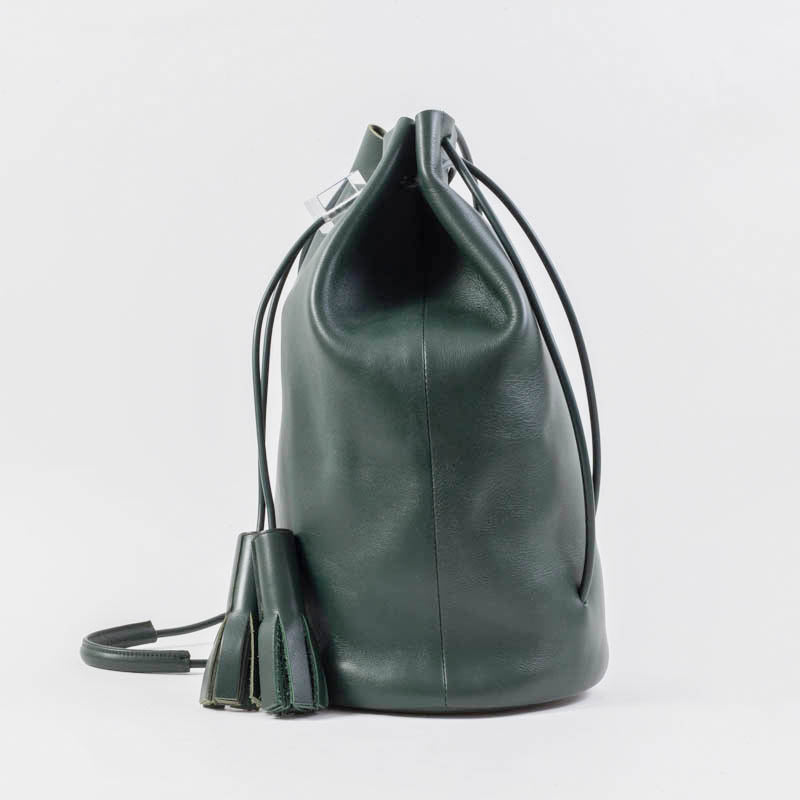 LUCITE TASSEL BACKPACK