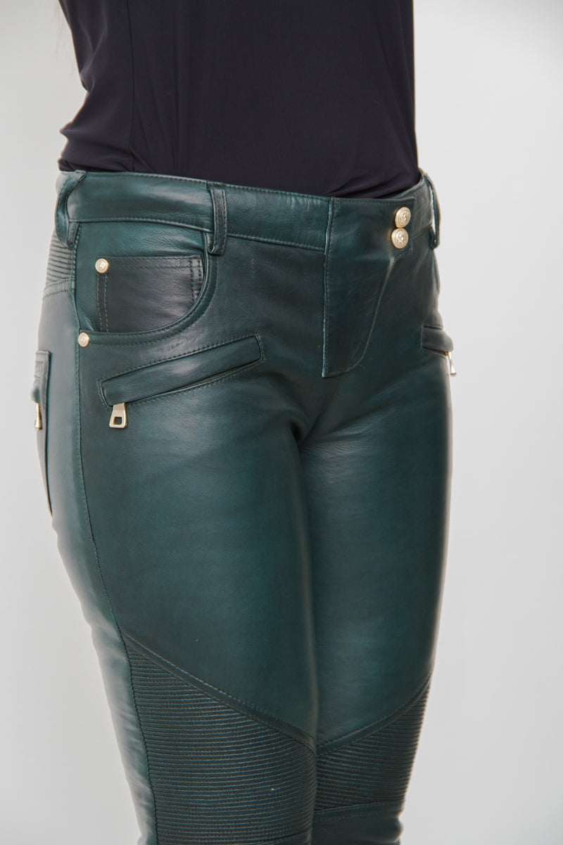 MOTO LEATHER PANTS
