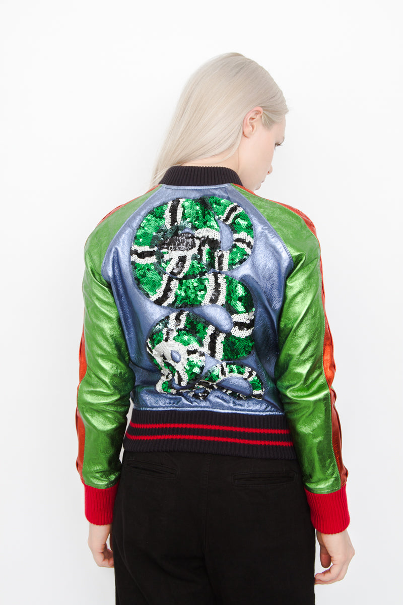 NEW 2017 LEATHER BOMBER