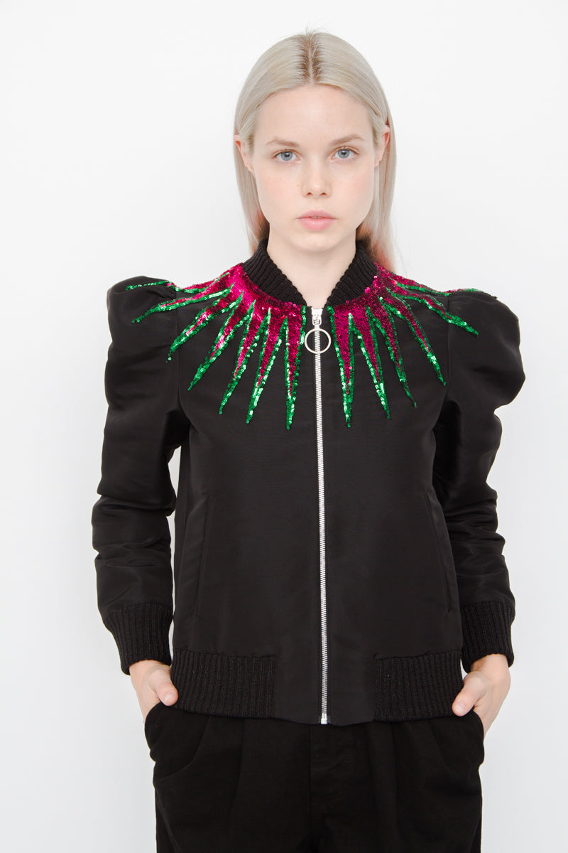 NEW 2017 EMBELLISHED BOMBER