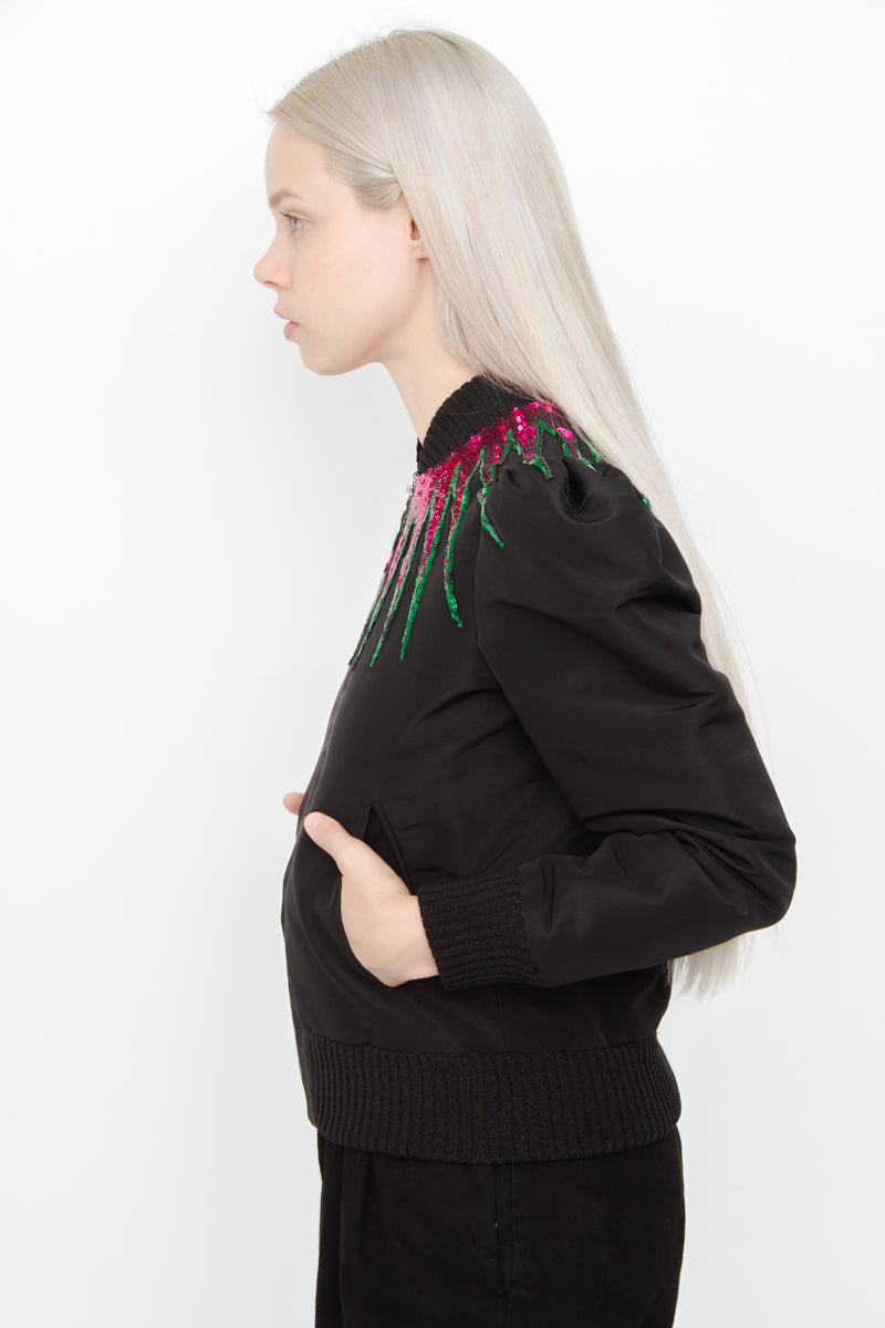 NEW 2017 EMBELLISHED BOMBER