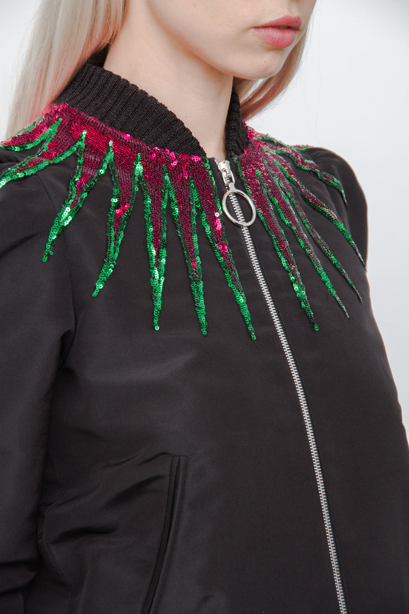 NEW 2017 EMBELLISHED BOMBER