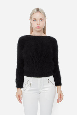 MOHAIR FEATHER SWEATER