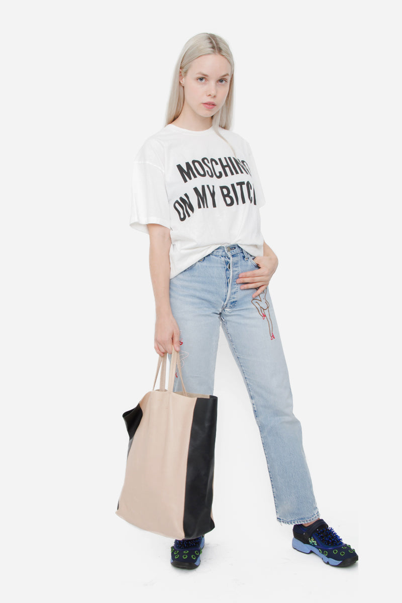 MOSCHINO ON MY BITCHES TSHIRT