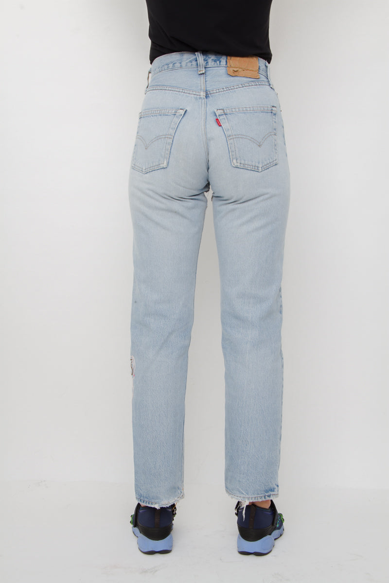PINUP EMBROIDERED JEANS
