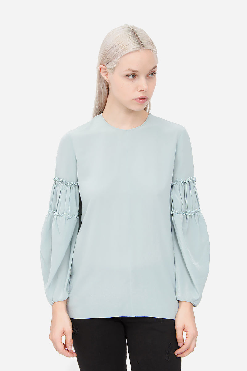 PASTEL SILK TOP