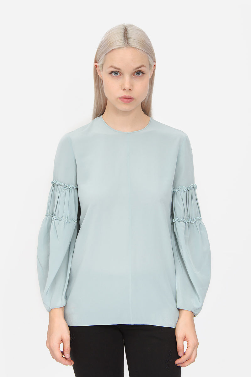 PASTEL SILK TOP
