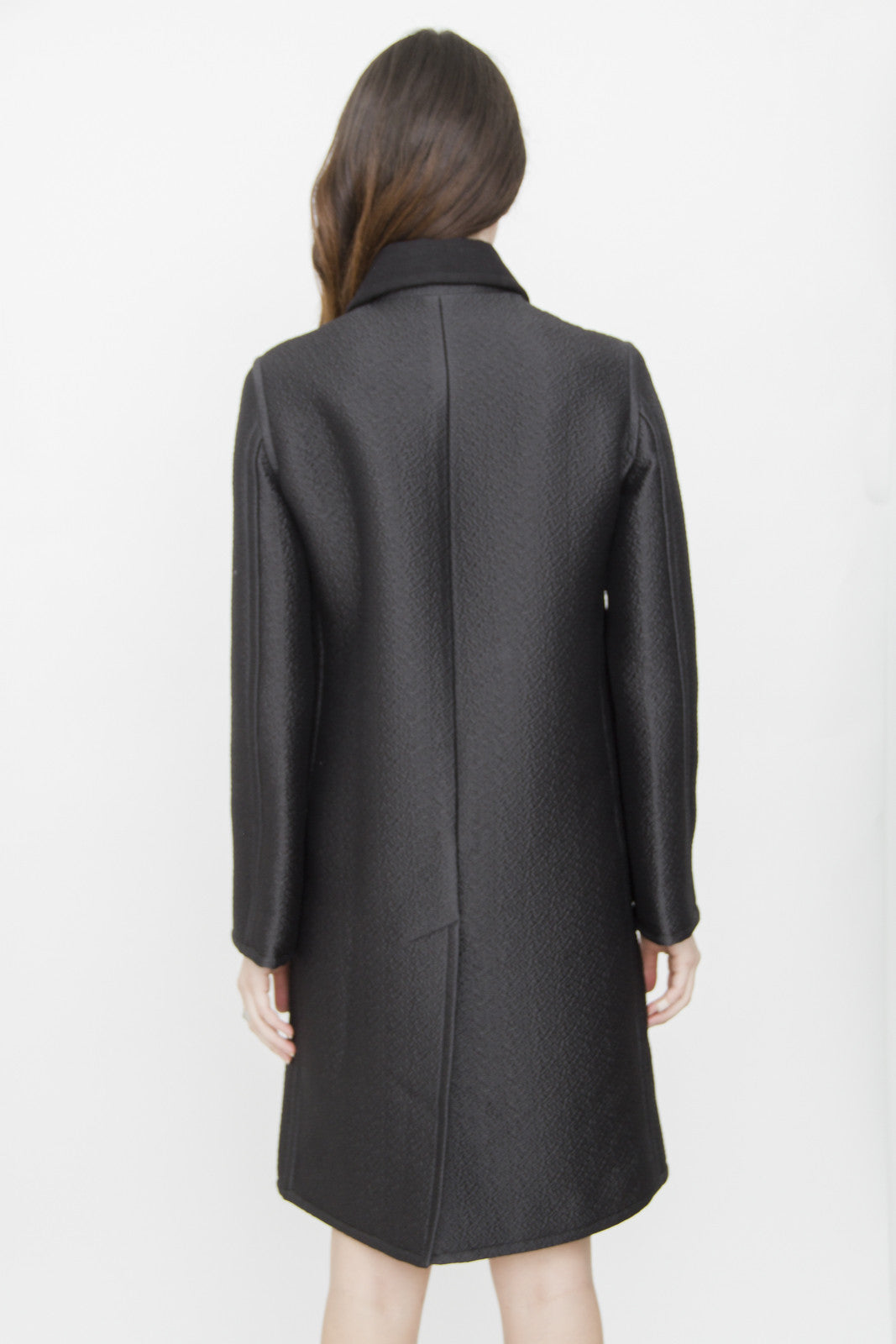 HOOP ZIPPER COAT