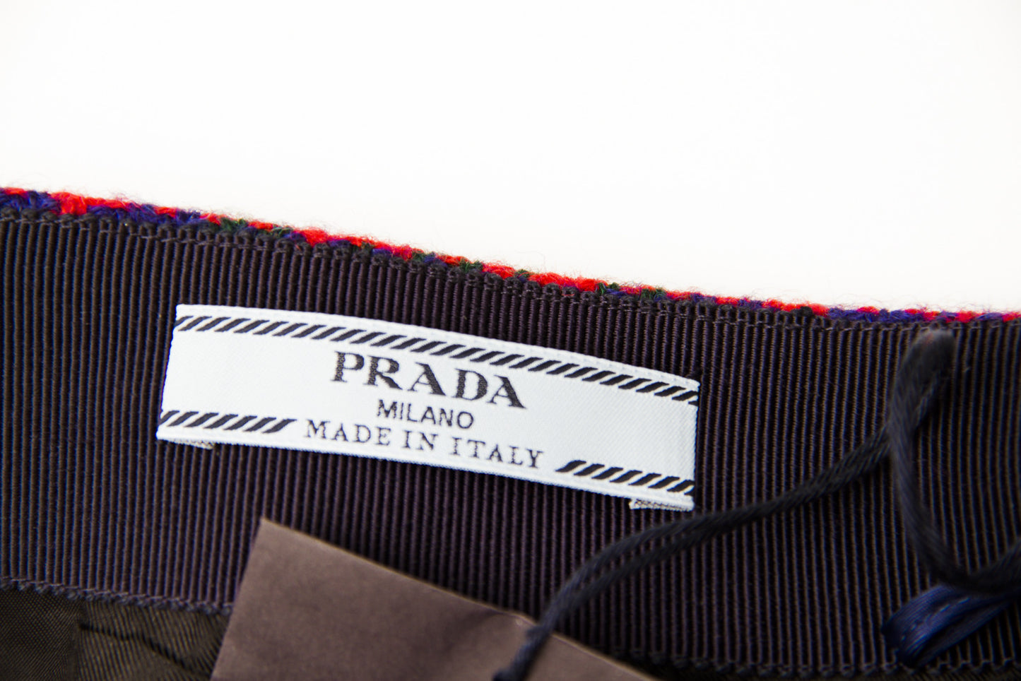 TARTAN WOOL MINI SKIRT