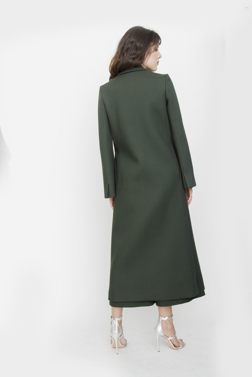 EVERGREEN WOOL COAT