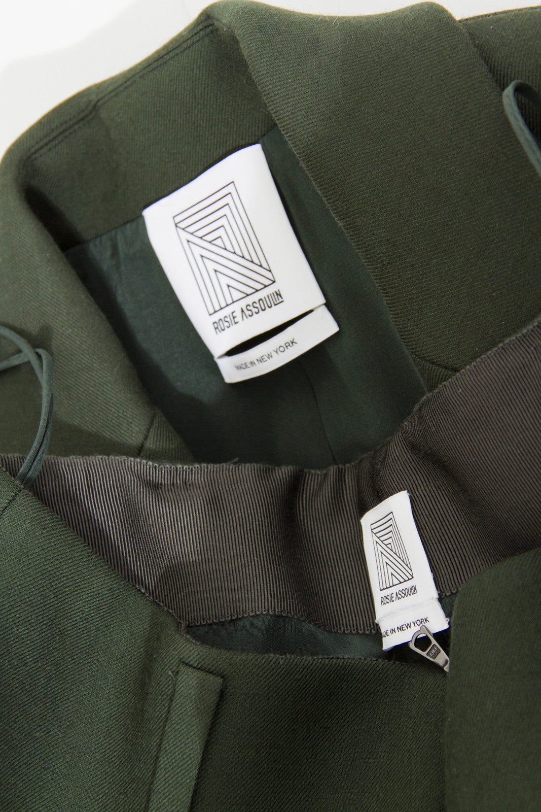 EVERGREEN WOOL COAT
