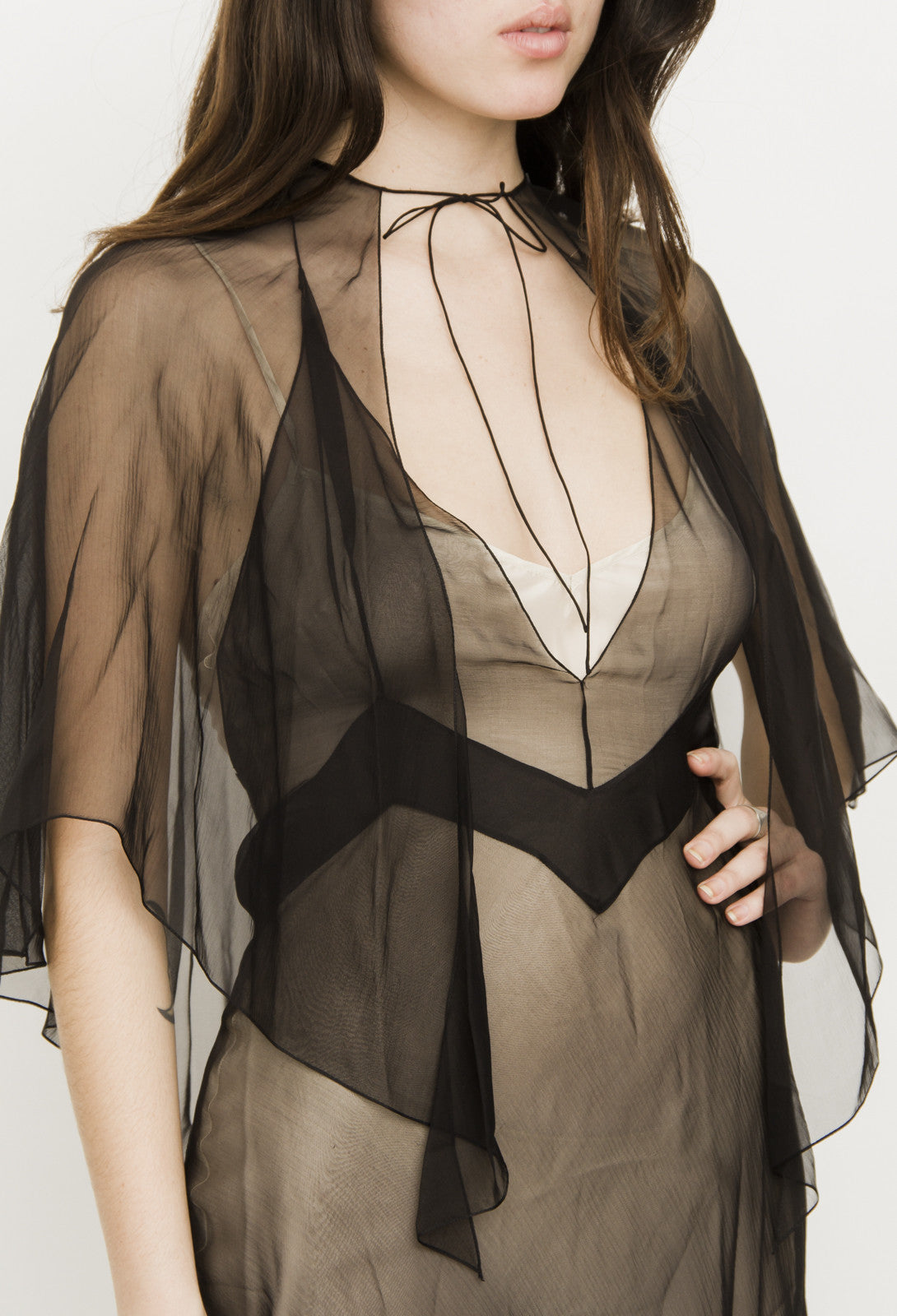 CAPE AND DRESS SET