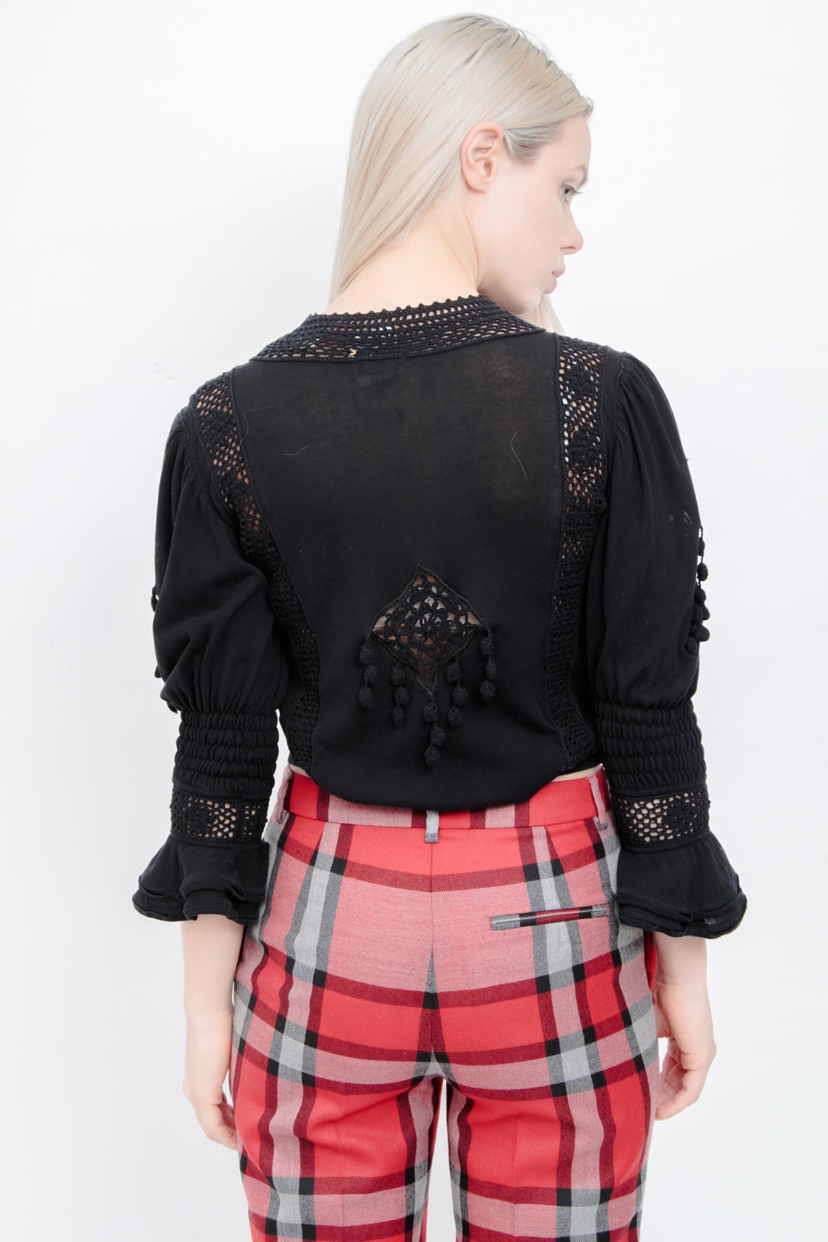 VINTAGE CROCHET CARDIGAN