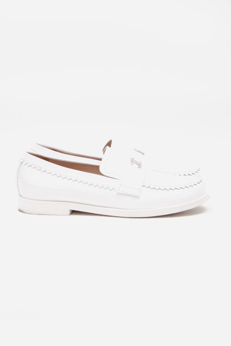 PATENT LEATHER LOAFERS