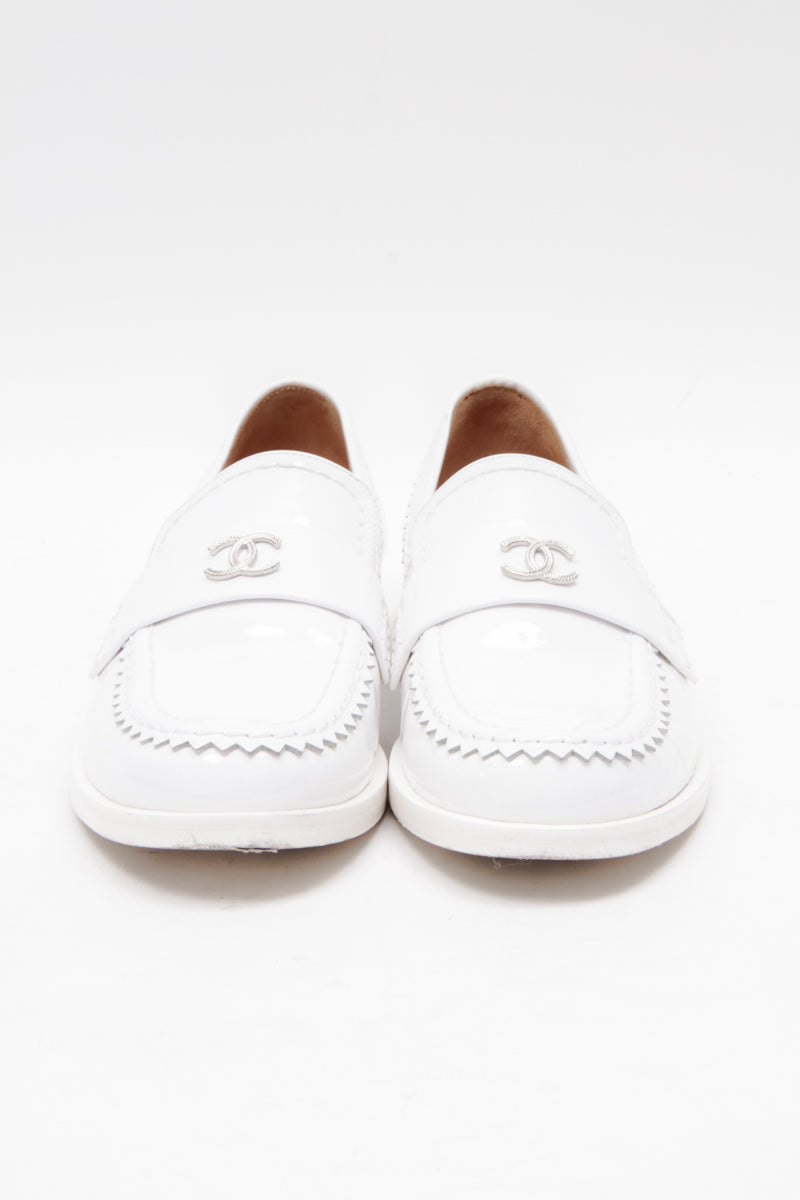PATENT LEATHER LOAFERS