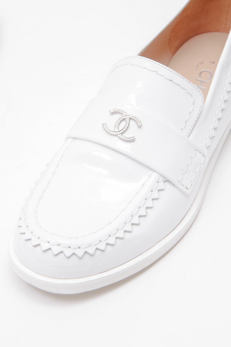 PATENT LEATHER LOAFERS