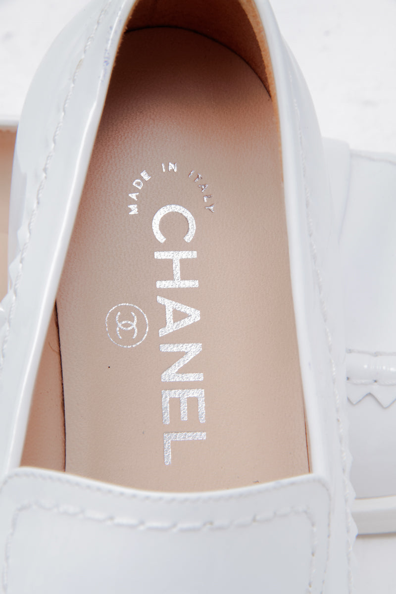 PATENT LEATHER LOAFERS