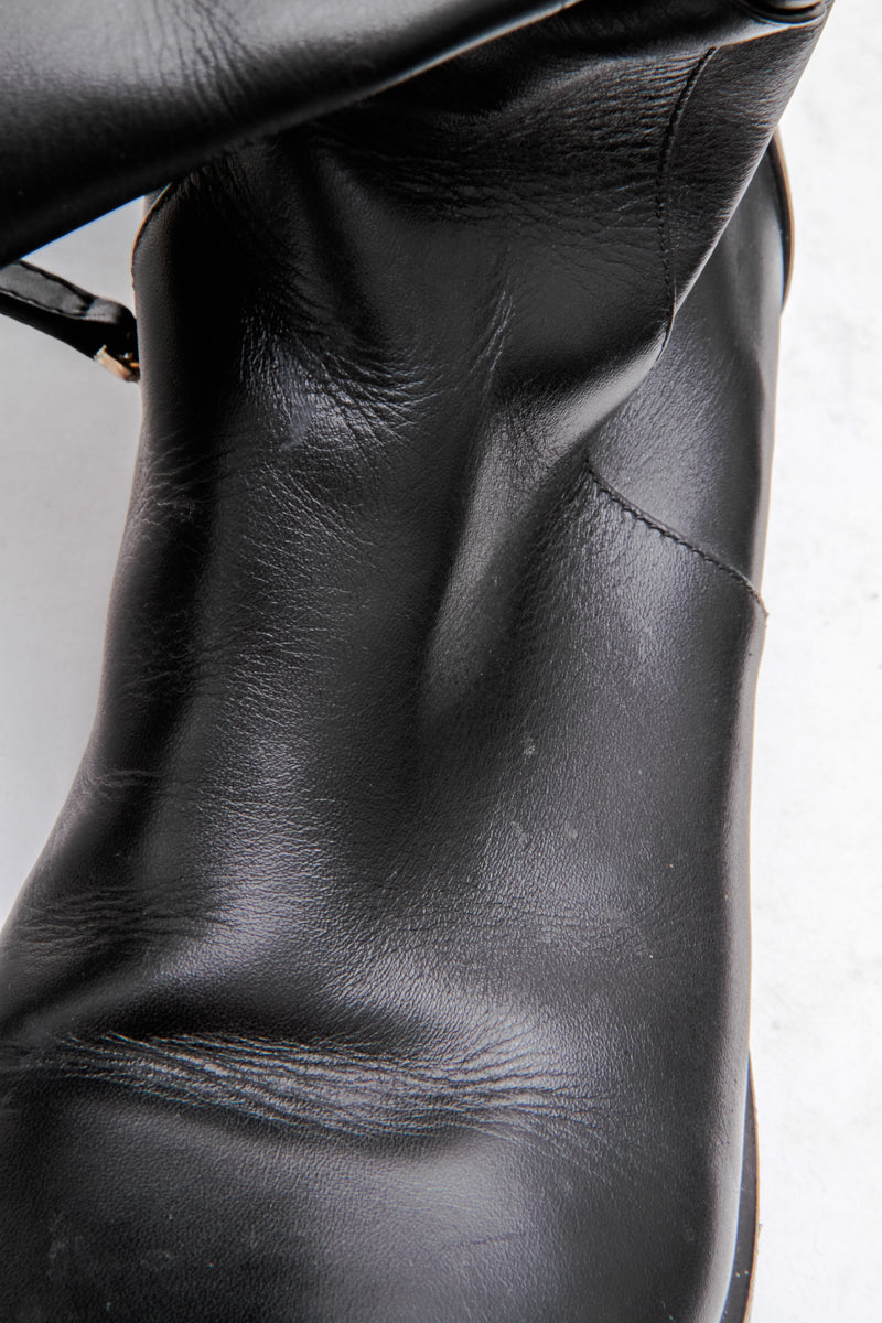 OVER THE KNEE BOW BOOTS