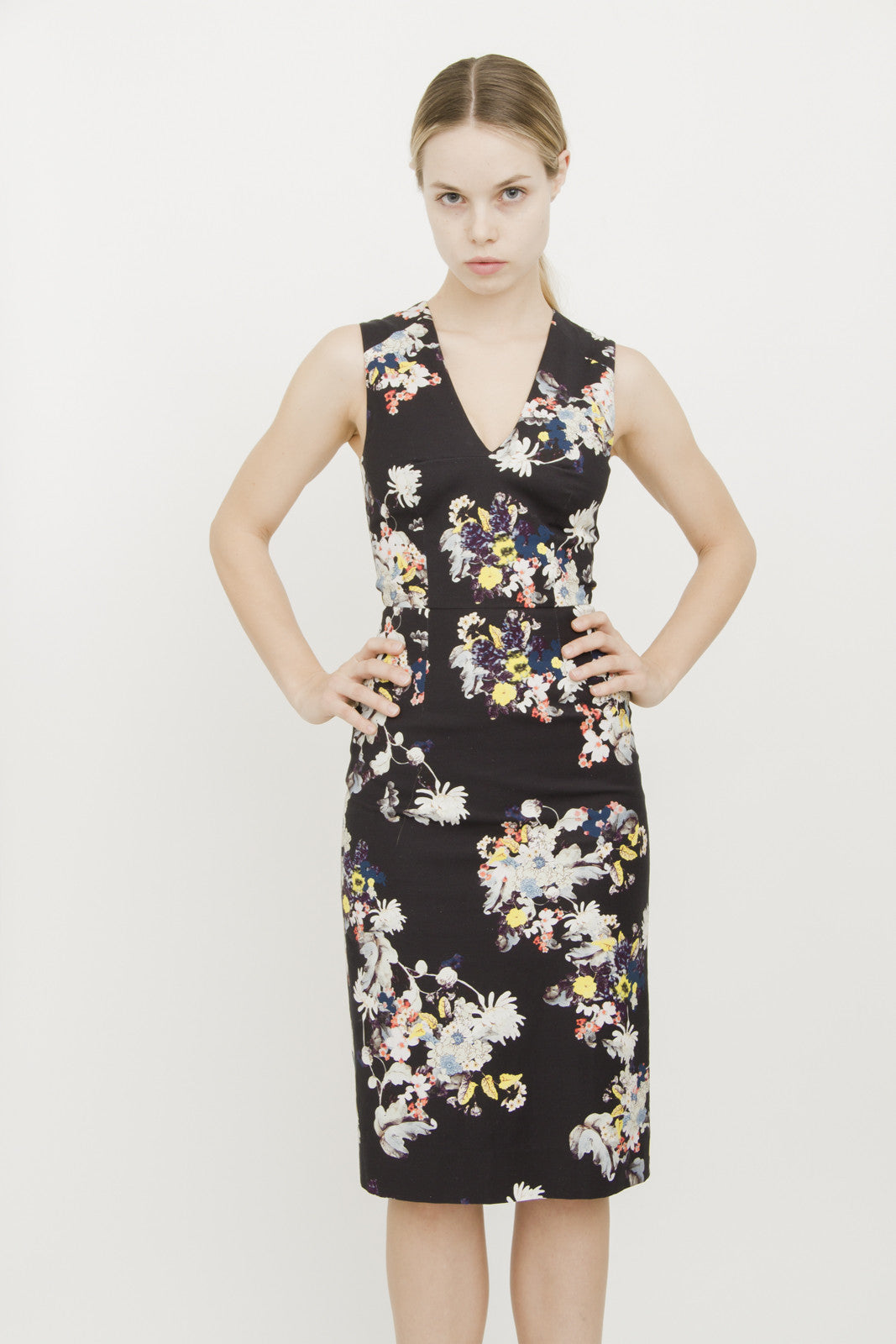 FLORAL SHIFT DRESS