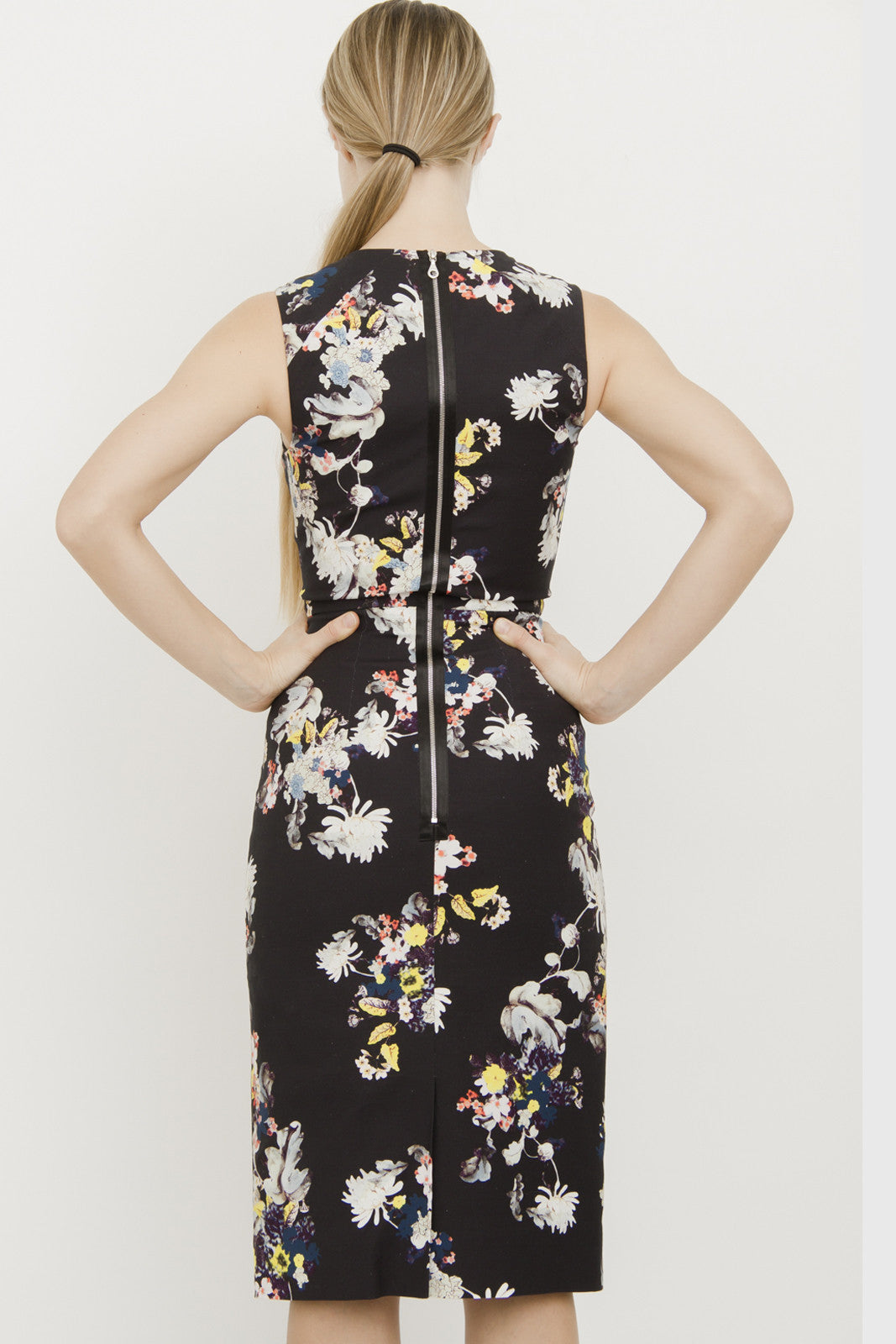 FLORAL SHIFT DRESS